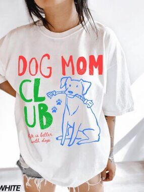 Dog Mom Shirt, Dog Mama Club Shirt, Gift For Dog Mom, Funny Dog Tee